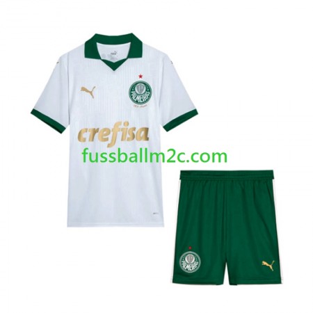 Fußballtrikots Palmeiras Kinder Auswärts Trikotsatz 2024